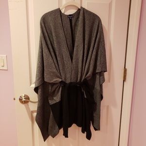 Splendid Belted Wool Ruana